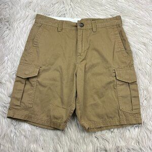 Volcom Men's Tan Twill Cargo Shorts
